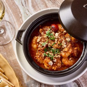 Prawn Saganaki