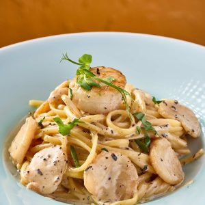 Truffle Scallop Linguini